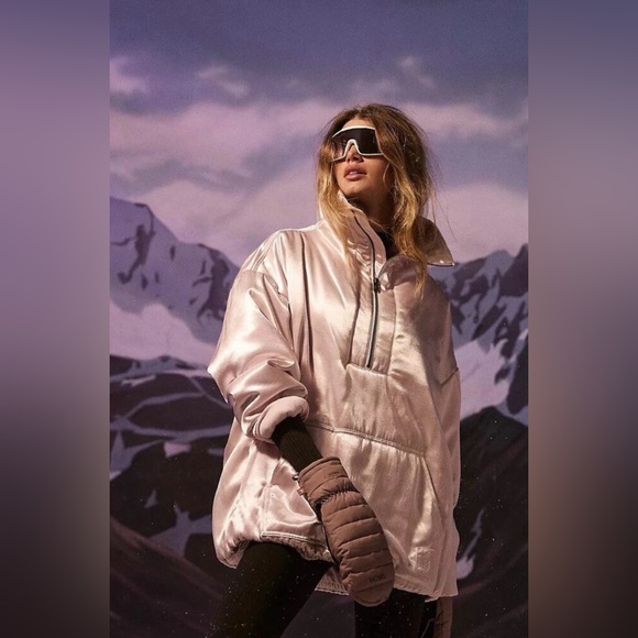 FP Movement by Free People Jackets & Blazers - NWT FP Movement Shine Bright Pullover Lavender/Pink Combo Small